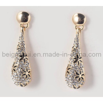 Fashion Long Waterdrop avec CZ Stonds Earrings